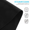 Picture of Milisten 5pcs Record Cleaning Cloth Car Microfiber Towel Car Microfiber Cleaning Cloth Cd Cleaner Large Microfiber Towels Vinyl Record Brush Car Cleaning Accessories Cd Album Cleaner Screen