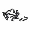 Picture of uxcell M2.5 x 8mm Phillips Screw Fastener Black for Laptop PC TV Fan Switch 150pcs