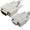 Picture of uxcell® 1.5 Meters DB9 9 Pin Female to Male F/M Converter Extension Cable for Computer PC