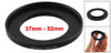 Picture of uxcell Camera Lens Replacement Filter Step Up Ring 37mm to 52mm Adapter Black