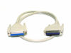 Picture of Monoprice DB25 Molded Cable - 6 Feet - White | Male to Female