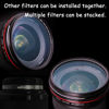 Picture of 62mm HD UV Filter for Nikon Nikkor Z 50-250mm/85mm F1.8D/105mm F2.8G 60mm F2.8 Lens for Z50，for Sony RX10 CX900E AX100E E18-200LE II E10-8 Lens -1Pack