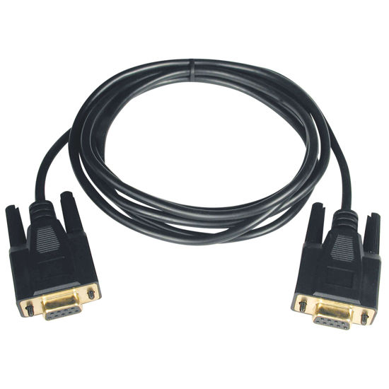 Picture of Tripp Lite Null Modem Serial RS232 Cable (DB9 F/F) 10-ft. (P450-010)