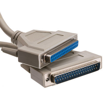 Picture of Serial Extension Cable, DB37 Male to DB37 Female, Ul Rated, 37 Conductor, 1: 3 Foot