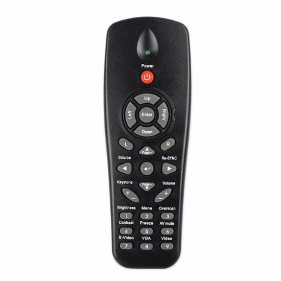 Picture of HONONJO Replacement Remote Control for Optoma Projector Remote Control for DS322 DS317 DS316 DS312 DS315 DS219 DS216 DS211 DS306 DS671 ES530 ES529 ES521 ES522 ES520 ES531 EP720 EP727