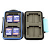 Picture of JJC MC-2 Waterproof Holder Storage Memory Card Case for 4PCS CompactFlash(CF) 8PCS SecureDigital(SD)