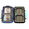 Picture of JJC MC-2 Waterproof Holder Storage Memory Card Case for 4PCS CompactFlash(CF) 8PCS SecureDigital(SD)