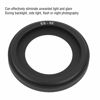 Picture of ANGGREK Camera Lens Hood Mount Lens Hood Lens Hood Replacemen ES-52 Aluminium Alloy Mount Lens Hood Replacement Compatible for Canon EF-S 24mm f/2.8 STM