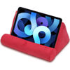 Picture of Cyrank Tablet Stand, Tablet Pillow Holder Tablet Pillow Soft Pad Dock for Lap, Bed and Desk Tablet Cushion Stand Angled Viewing Tablet Pillow Holder Stand