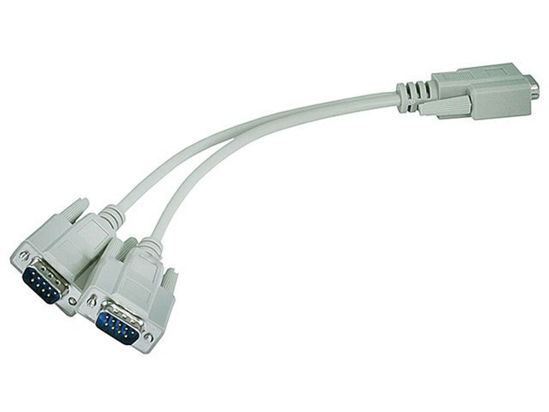 Picture of Monoprice RS232 Serial Mouse or Monitor Splitter Cable (104640)