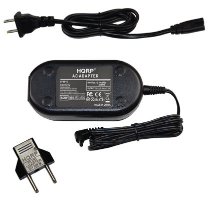 Picture of HQRP AC Power Adapter for Samsung SC-L810 / SCL810 Camcorder - (incl. USA Plug & Euro Adapter)