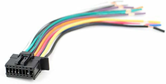 thumbnail image 2 of Harmony Audio Compatible With Pioneer DEH-2500UI Aftermarket Stereo Radio Receiver Replacement Wire Harness 2 of 14