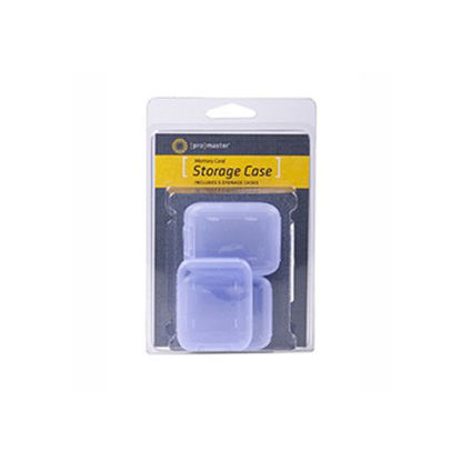 Picture of ProMaster Memory Card Storage Case - 5 Pack, Fits SD, CF and Micro SD Cards, (Model 1141)