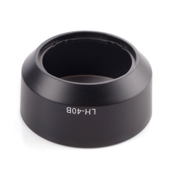 Picture of Foto4easy LH-40B Lens Hood Shade Protect Mount for Olympus M. Zuiko Digital 45mm F1.8 1:1.8 Lens (Black)