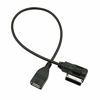 Picture of Music Interface Adapter Cable, USB Music Interface AMI MMI AUX MP3 Cable Adapter Fit For A3 S4 A5 S5 A6 S6 A7 A8 Q5 Q7 R8