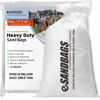 Picture of eSANDBAGS. Heavy Duty Sandbags with Tie Strings | Empty Woven Polypropylene Bags for Flood Control, UV Resistant, 50 lb Capacity, 14x26 inches (10 empty eSandbags)