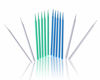 Picture of KC Republic Phone Brush Cleaning Kit with Mini Soft Round Cotton and Felt Tip Brushes, Clean Phone, Water Wet Phones, Dry Phones, Tablet, Laptop, or Computer, 3 Different Size Heads, (35 Pieces)