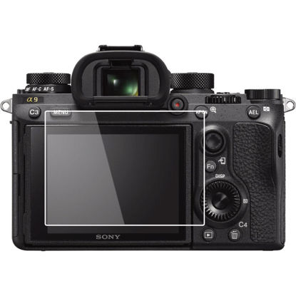 Picture of Foto&Tech 2 Sets Crystal Clear HD LCD Screen Protector Compatible with Sony Alpha a9 Mirrorless Digital Camera LCD Monitor Bubble Free/Multi-Layer Anti-Smudge Coating/Easy to Apply