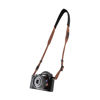 Picture of Foto&Tech Padded Neck Shoulder Strap with Brown Grosgrain Ties Compatible with Fujifilm Samsung Sony Olympus Panasonic Canon Nikon Pentax Compact Cameras Point and Shoots Cameras