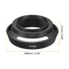 Picture of PATIKIL 39mm Lens Hood, Standard Vented Matte Surface Anti-Reflective Inside Hood with Cleaning Cloth for Camera Lens, Black for Nikon, for Fujifilm, for Pentax, for Leica