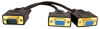 Picture of PTC 0638544116804 VGA cable 0.3 m VGA (D-Sub) 2 x VGA (D-Sub) Black - VGA Cables (0.3 m, VGA (D-Sub), 2 x VGA (D-Sub), Gold, Black, Male/Female)