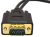 Picture of PTC 0638544116804 VGA cable 0.3 m VGA (D-Sub) 2 x VGA (D-Sub) Black - VGA Cables (0.3 m, VGA (D-Sub), 2 x VGA (D-Sub), Gold, Black, Male/Female)