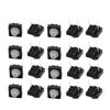 Picture of uxcell 20Pcs 8mmx8mm Panel PCB Silica Gel Momentary Tactile Tact Push Button Switch 2 Pin DIP