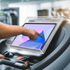 Picture of Zuxmvot Treadmill Tablet Holder Acrylic Treadmill Book Holder, Exercise Bike Reading Stand, Acrylic Reading Rack Clear for Treadmill Home Office Gym Exercising