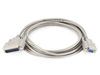 Picture of Monoprice Molded Null Modem Cable - 15 Feet - DB9 Female to DB25 Male