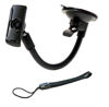 Picture of Ramtech Car GPS Windshield Suction Cup Bracket Mount with Flexible Arm Plus Bonus Wrist Strap, Compatible with Garmin Alpha 100 200i/T 200i/TT | Astro 320 430 900 Handheld GPS, WMFH