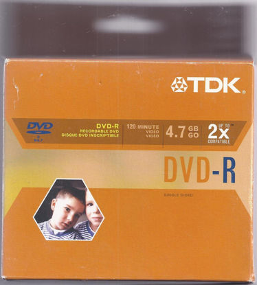 Picture of TDK DVD-R47S5 Recordable DVD Disc