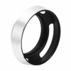 Picture of Aluminium Alloy Hollow Out Lens Hood 46 mm Silver for Leica Camera Photography Accessories