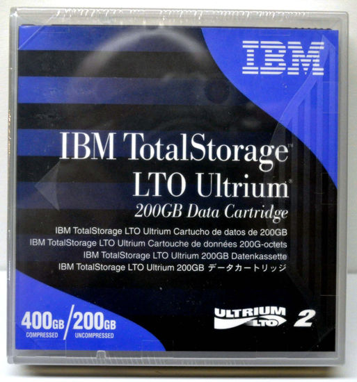 Picture of IBM LTO Ultrium 200 GB Data Cartridge