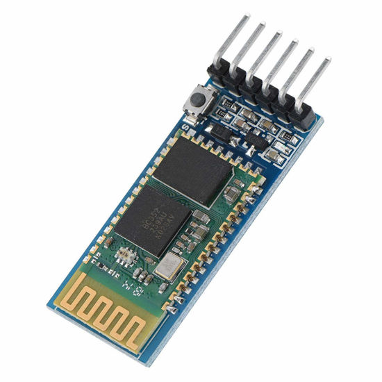 Picture of Wireless Bluetooth Transceiver Module,HC-05 Wireless Bluetooth Module Bluetooth Transceive Serial BT Module,Enhanced Data Rate,Full Speed Bluetooth Operation