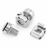 Picture of 20pcs Cage Nut Mounting Screw Bolts Network Cabinet Rack Screws Assortment Kit for Mount Server Shelves M5 M616/20 (M516)