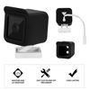 Picture of Camera Silicone Case Camera Protective Case Silicone Camera Case Monitor Camera Protective Cover Camera Carrying Case Silicone Cover Security Camera Protective Sleeve