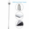 Picture of flexman USB Reading Lamp, Long Flexible Neck Portable USB LED Table Light, Laptop Gooseneck Lamp for Home, School, Office Night Studying, Reading (Warm Light)