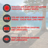 Picture of Deco Gear 49mm UV Filter and Snap-on Protective Cap - Red Color Combination to Give Your Camera A Custom Look