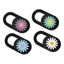 Picture of Hemobllo 4pcs Camera Privacy Cover Sunflower Webcam Cover Case for Tablet Camera Cover Slide Blocker Webcam Security Cover Screen Camera Cover Webcam Anti Cover Computer Anti Peeping