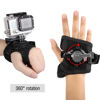 Picture of Oumij Wrist Strap Band Holder 360° Rotation Hand Wrist Strap Band Mount Arm Belt Glove Hand Mount Strap Wristband for Hiking for Gopro 4/3+/3/2/1