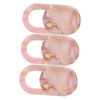 Picture of Hemobllo Computers Laptops 3pcs Privacy Cover PC Camera Phone Camera Cover Camera Cover for Laptop Computer Webcam Cover for Laptop Camera Cover Slide Sliding Camera Protection Pink Lens