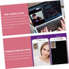 Picture of Hemobllo Computers Laptops 3pcs Privacy Cover PC Camera Phone Camera Cover Camera Cover for Laptop Computer Webcam Cover for Laptop Camera Cover Slide Sliding Camera Protection Pink Lens