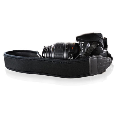 Picture of Foto&Tech High Elastic Decompression Anti-Slip Neoprene/Silicone Camera/Shoulder/Grip Neck Strap Belt Compatible with Nikon Camera
