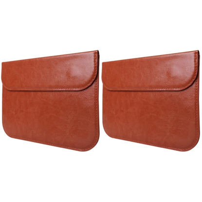 Picture of SOLUSTRE 2pcs Lens Storage Bag Camera Lens Case Photography Filter Pouch Filter Case Pouch for Filter Protection Camera Filter Bag Lens Filter Pouch ND filter travel suitcase leather