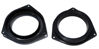 Picture of Custom Install Parts 6.5" Plastic Black Speaker Adapter Compatible with Toyota - Select Models -