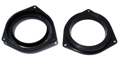 Picture of Custom Install Parts 6.5" Plastic Black Speaker Adapter Compatible with Toyota - Select Models -