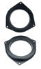 Picture of Custom Install Parts 6.5" Plastic Black Speaker Adapter Compatible with Toyota - Select Models -