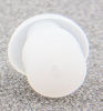 Picture of 10 Pcs Replacement Mushroom Earplug Earbuds Eartips, Silicone Eartips Ear Buds For Acoustic Tube Clear Surveillance Kits Security Headset Motorola Kenwood Icom Vertex Otto HYT Hytera