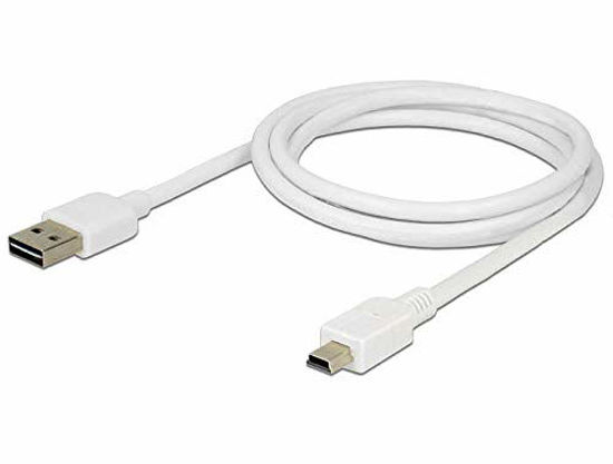 Picture of ienza 6FT USB Data File Transfer Cable Wire Cord Compatible with Canon PowerShot/EOS/DSLR Cameras & VIXIA Camcorders Needing an IFC-400PCU Cable