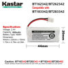 Picture of Kastar 2-Pack Battery Replacement for Vtech BT162342 BT262342 BT266342 BT183342 BT283342 2SN-AAA40H-S-X2 Battery and V-tech SN6107 SN1196 SN1197 SN6196 SN6196-2 SN6197 SN6197-2 Handset Phone